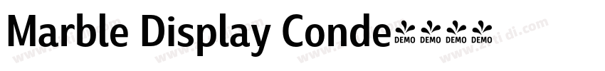 Marble Display Conde字体转换